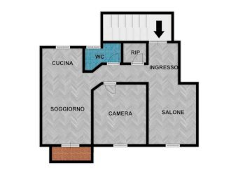 Three-room apartment Corso Italia, Carini - photo 21