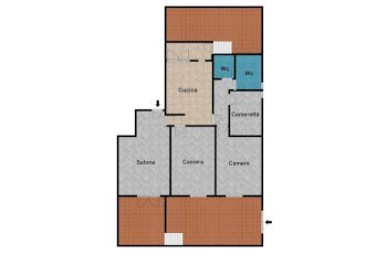 Appartamento Largo Cherubini, Palermo (zona Palagonia) - foto 21