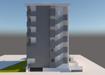 FRONTE SCALA.jpg - Trilocale Rimini - foto 6