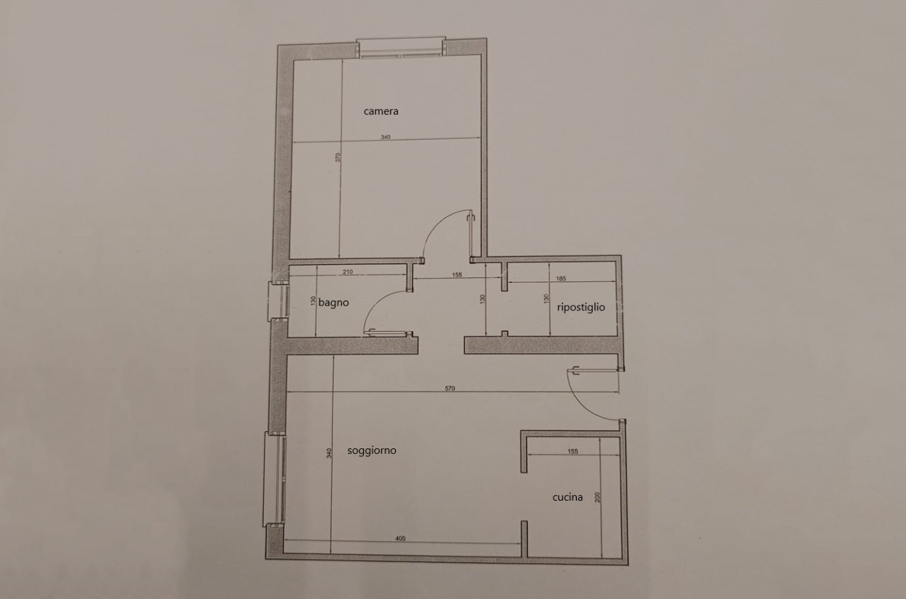 Appartamento Cervia - planimetria 1