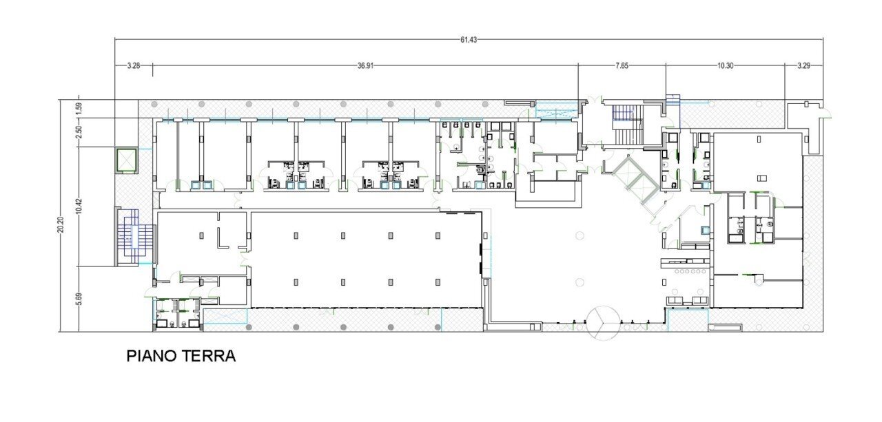 DILEOIMMOBILIARE VENDE HOTEL (4).jpg - Hotel - Accommodation facility Roma - floor plans 1