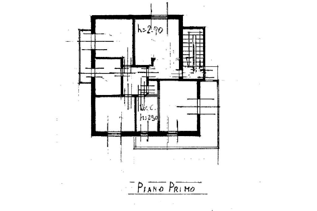 Villa Via Roma, Marene - planimetria 1