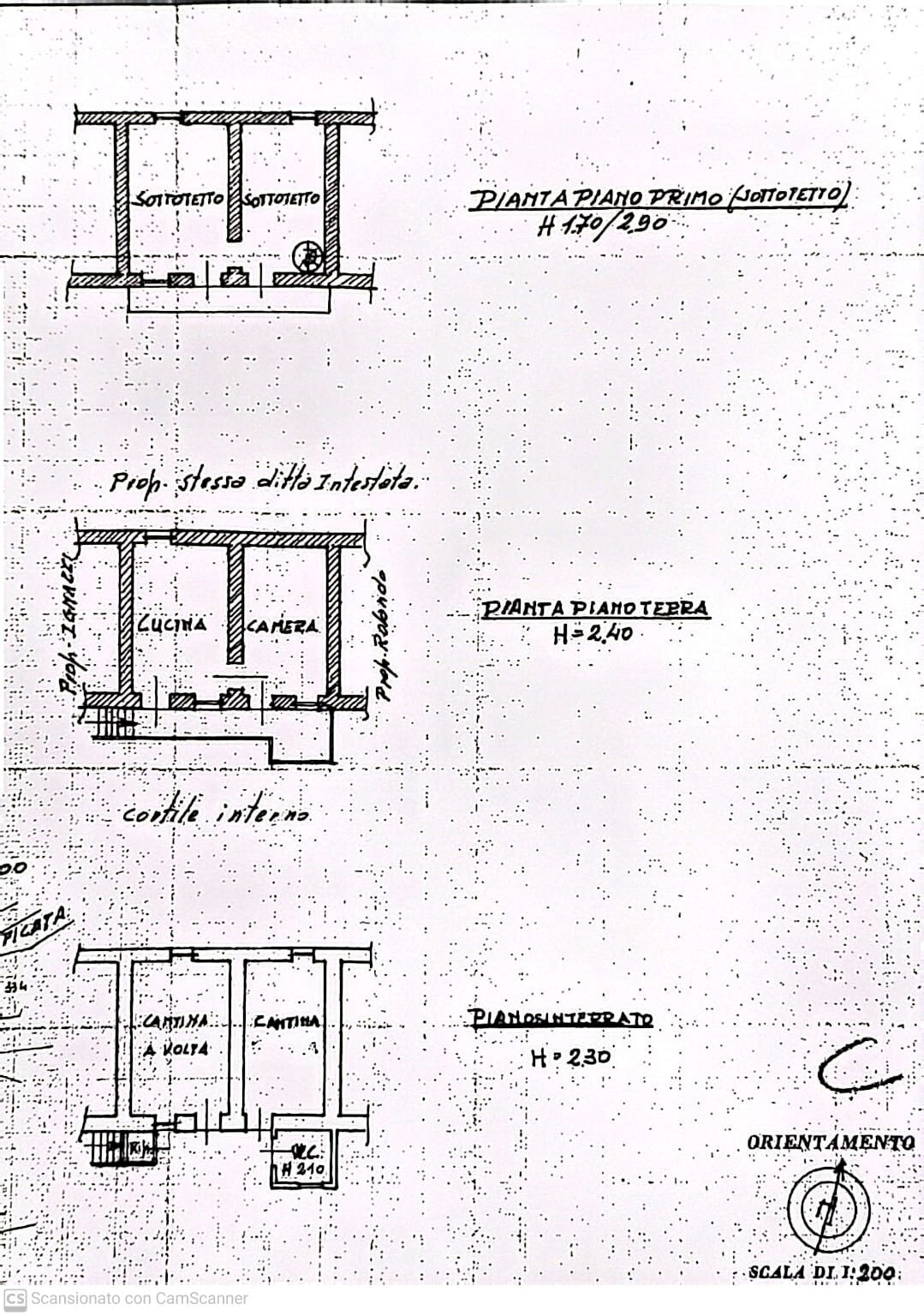 Independent house Via Cave, 203, Bagnolo Piemonte - floor plans 1