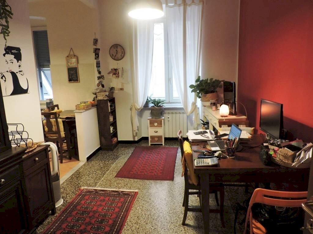Sala da pranzo - Four-room apartment via Antonio Cantore, 13, Genova (neighborhood Sampierdarena) - photo 1