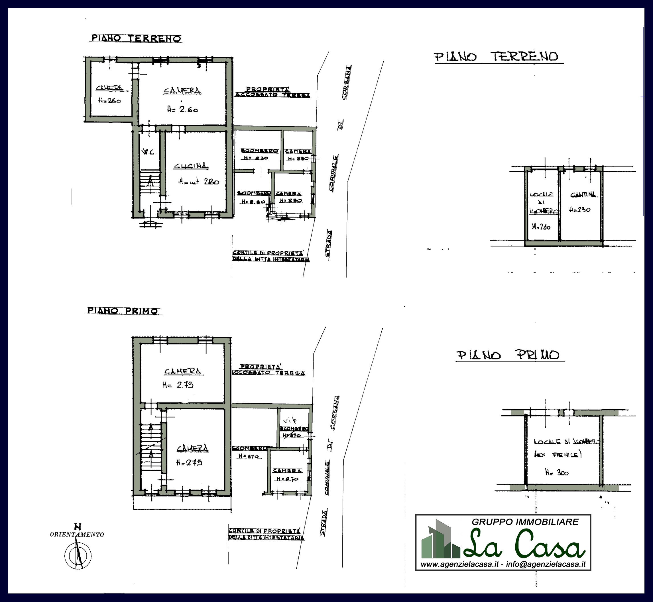 Plan - Cascina Strada San Grato, 46, Ferrere - planimetria 1