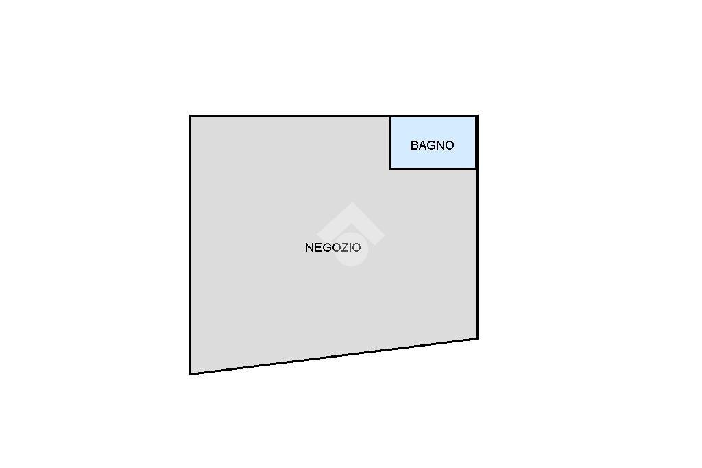 One-room apartment Piazza Cacciami, Grignasco - floor plans 1