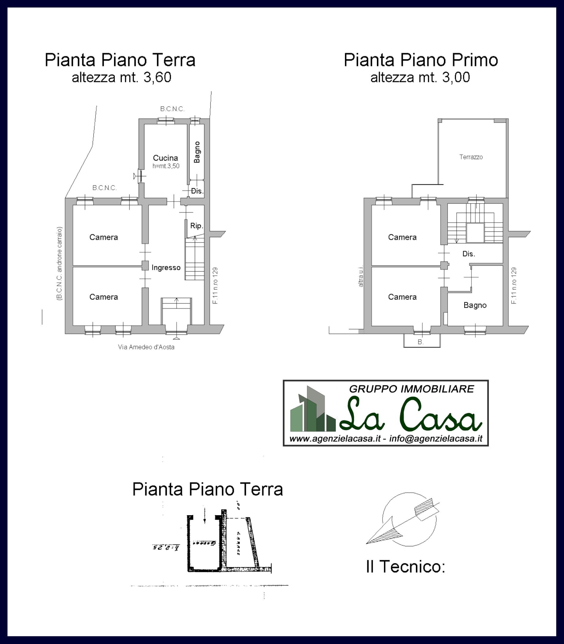 Plan - Casa indipendente Via Amedeo D'aosta, 4, Valfenera - planimetria 1