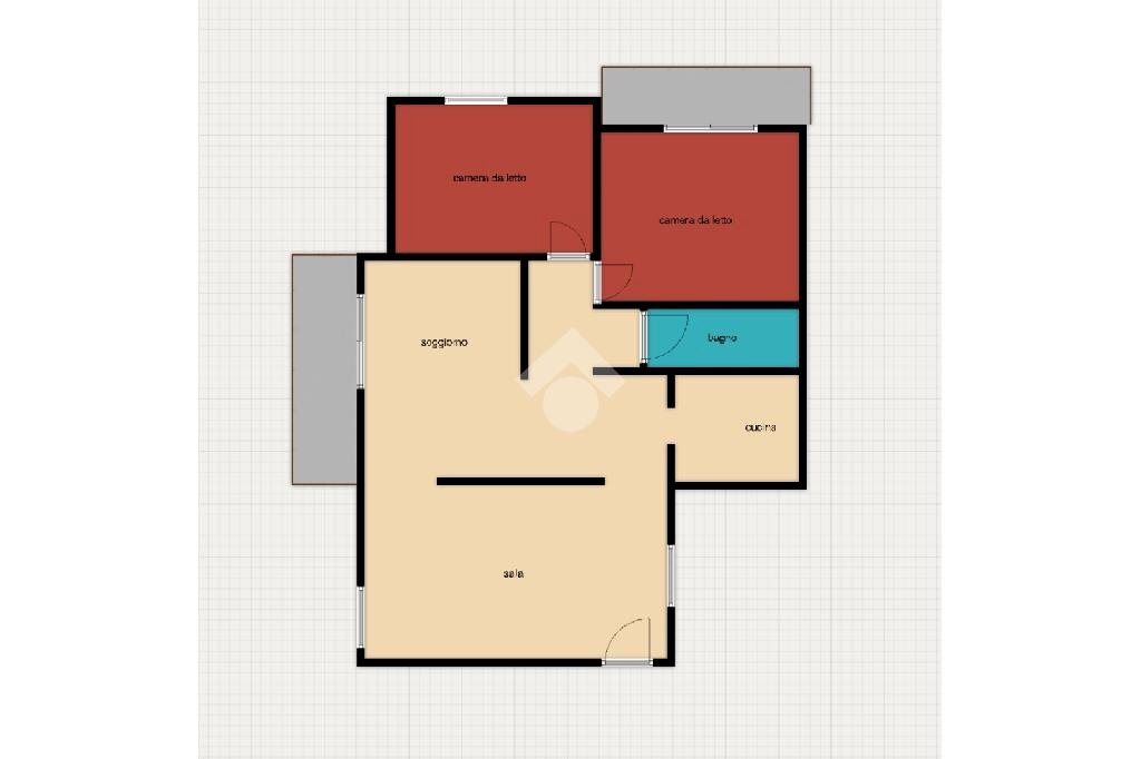 Casa semi indipendente Via dei Molini, Sarzana - planimetria 1