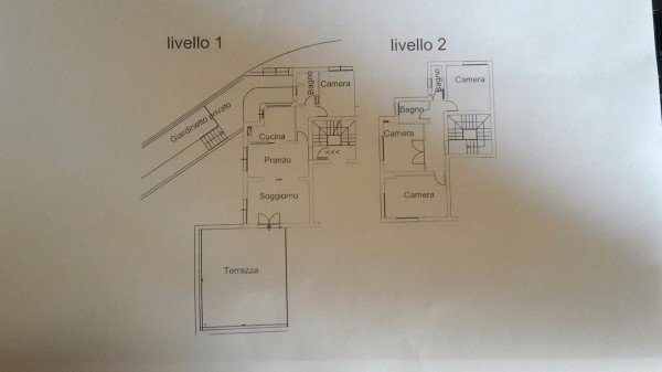 Attico via di Jano, Bologna (zona Colli) - planimetria 1