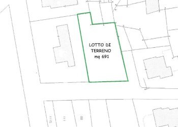 Planimetria - Terreno edificabile via degli Aceri, Vignolo - foto 24