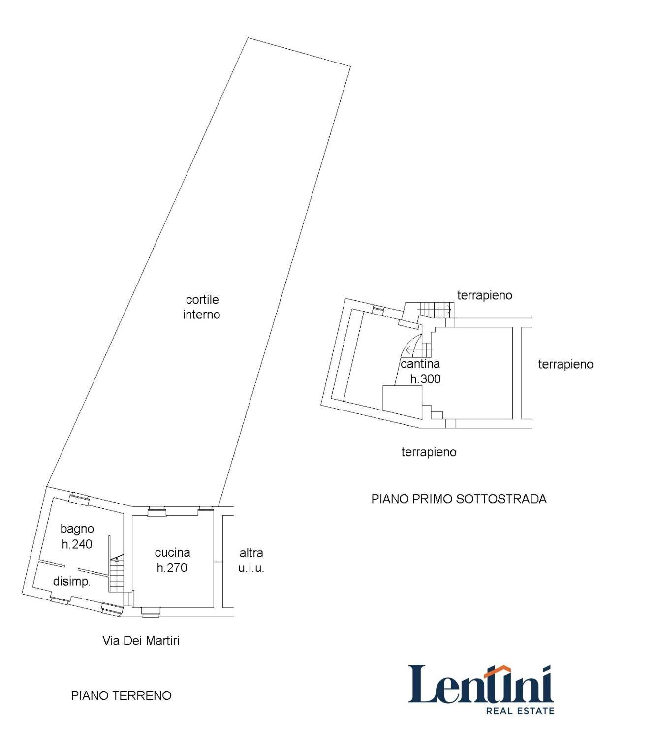 Villa via dei Martiri, 39, Camagna Monferrato - planimetria 1