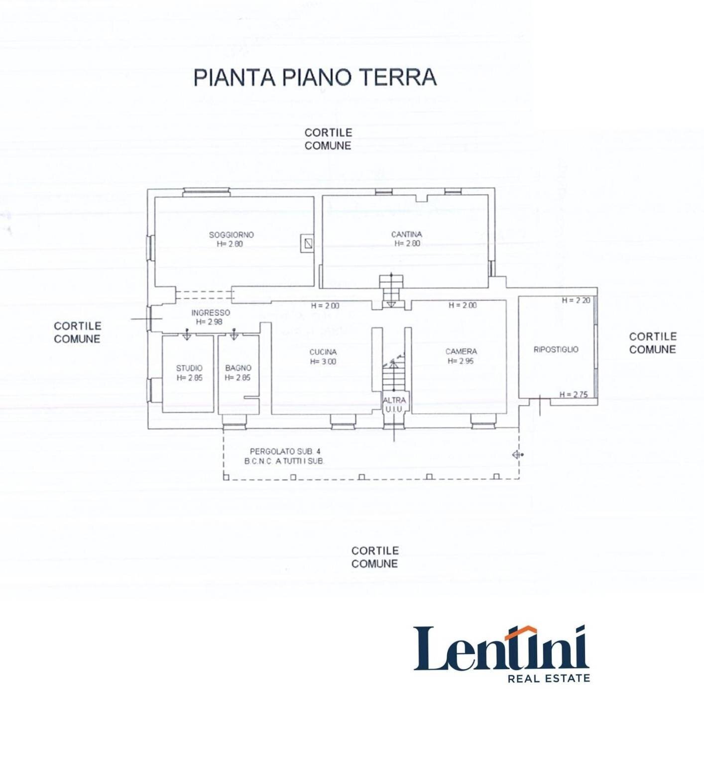 Villa strada Casale-Asti II, 90, San Giorgio Monferrato - planimetria 1