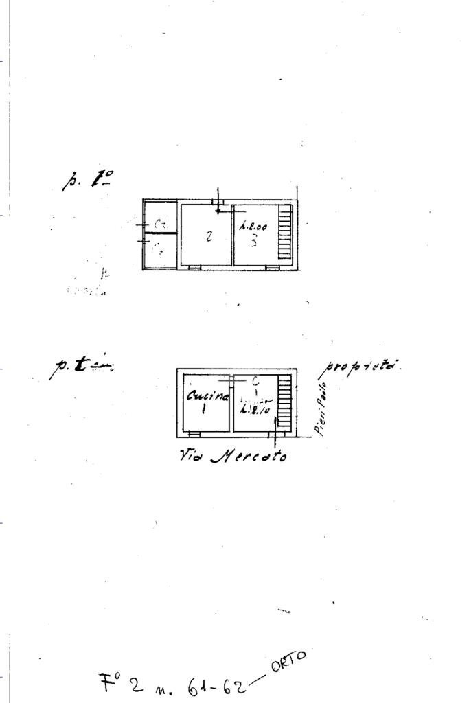 Rustico Via grottaccia, Gradara - planimetria 1