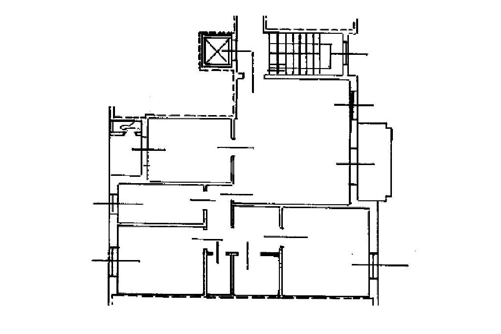 Three-room apartment Via Monsignore Leone Ossola, Novara - floor plans 1