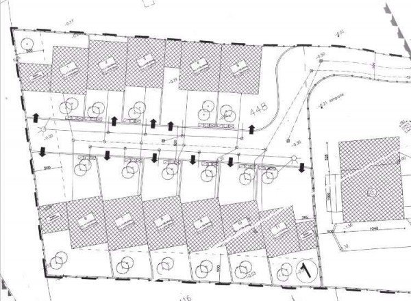 Terreno edificabile Borgo Ticino - planimetria 1