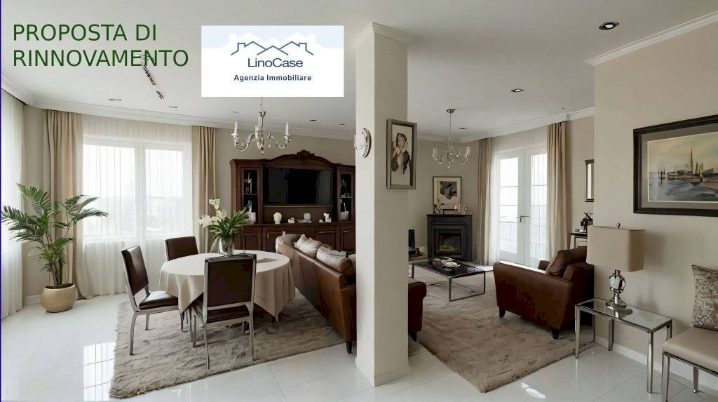 Salone - Villa via Camillo Benso di Cavour, Villanova Mondovì - foto 3