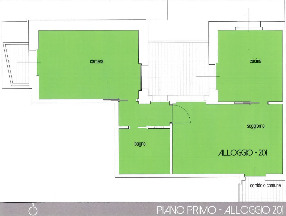 Trilocale Frazione Beguda, 49, Borgo San Dalmazzo - planimetria 1