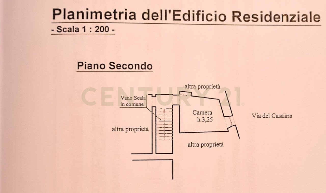 Appartamento via del casalino 1-9-10, Civitella Paganico - planimetria 1