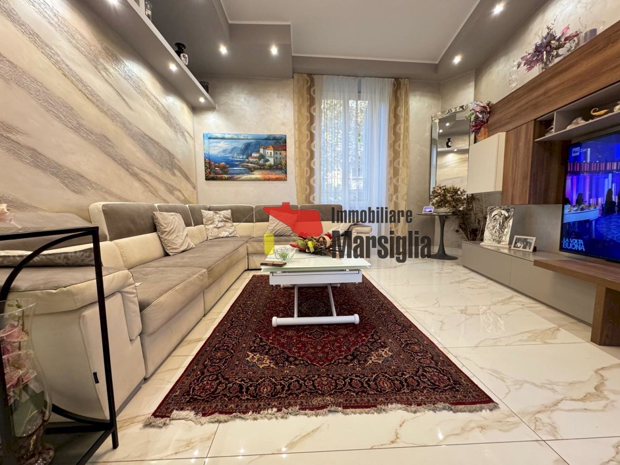 soggiorno - Trilocale Corso Giuseppe Garibaldi 100, Sanremo - foto 1