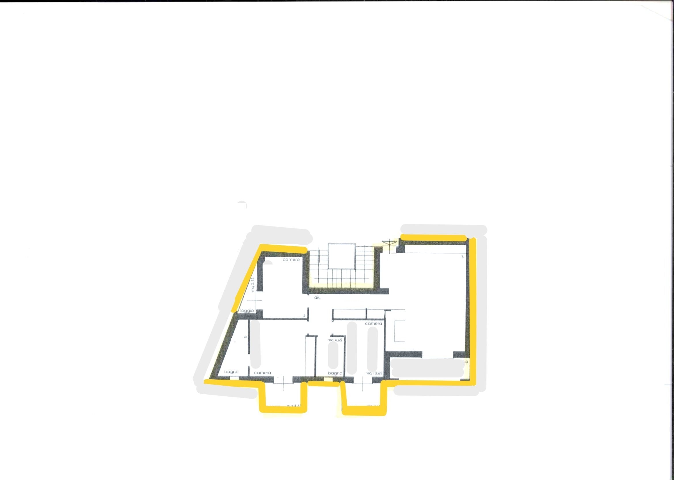 Attico Montelupo Fiorentino - planimetria 1