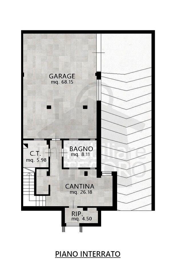 Villa via Primo Levi, Verucchio - planimetria 1