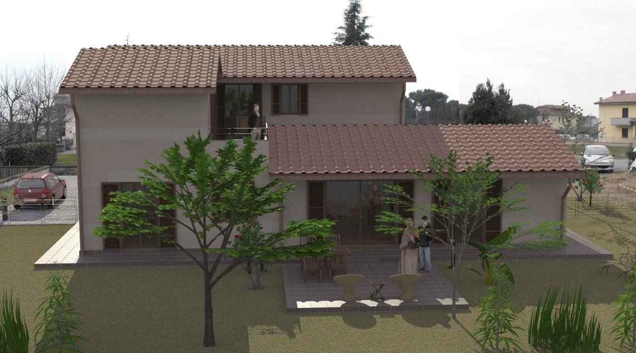 vista03-03.jpg - Terreno edificabile Via Sansepolcro 11, Castiglione del Lago - foto 1