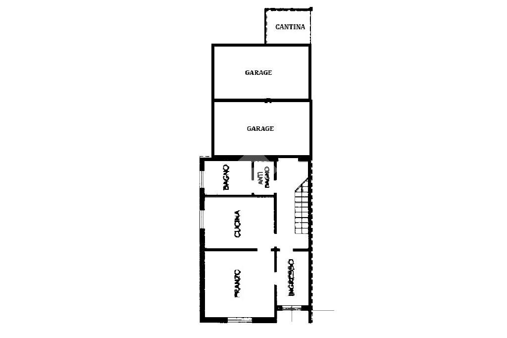 Porzione di casa Via Vettigano, Campagnola Emilia - planimetria 1
