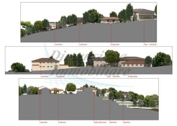 paltratico render in sez (FILEminimizer).png - Azienda agricola Località Mandrioli 45, Rosignano Marittimo - foto 7