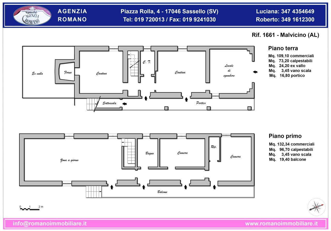 Rif 1661.jpg - Villa SP334 39, Malvicino - floor plans 1
