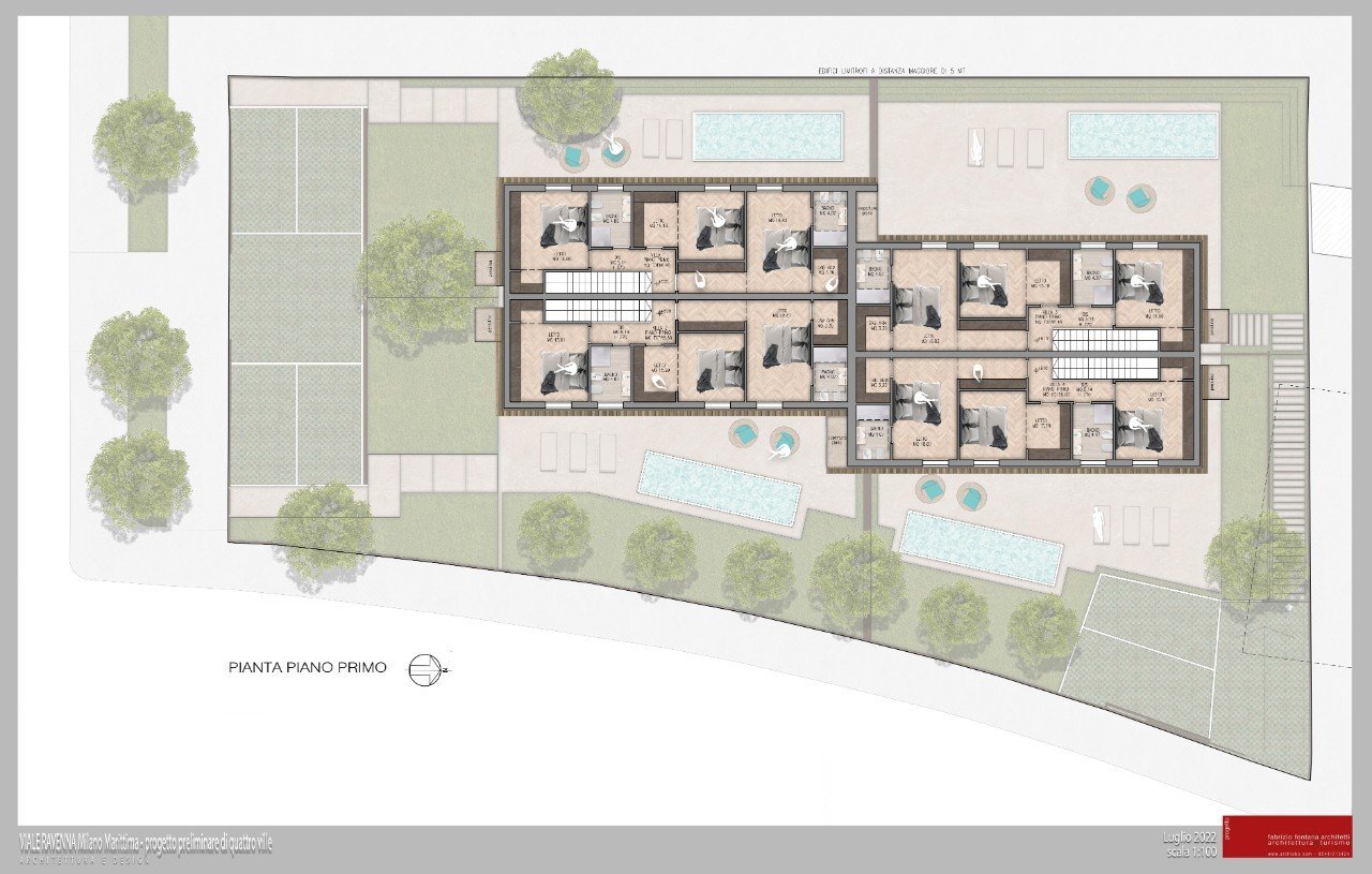 Villa Cervia - planimetria 1