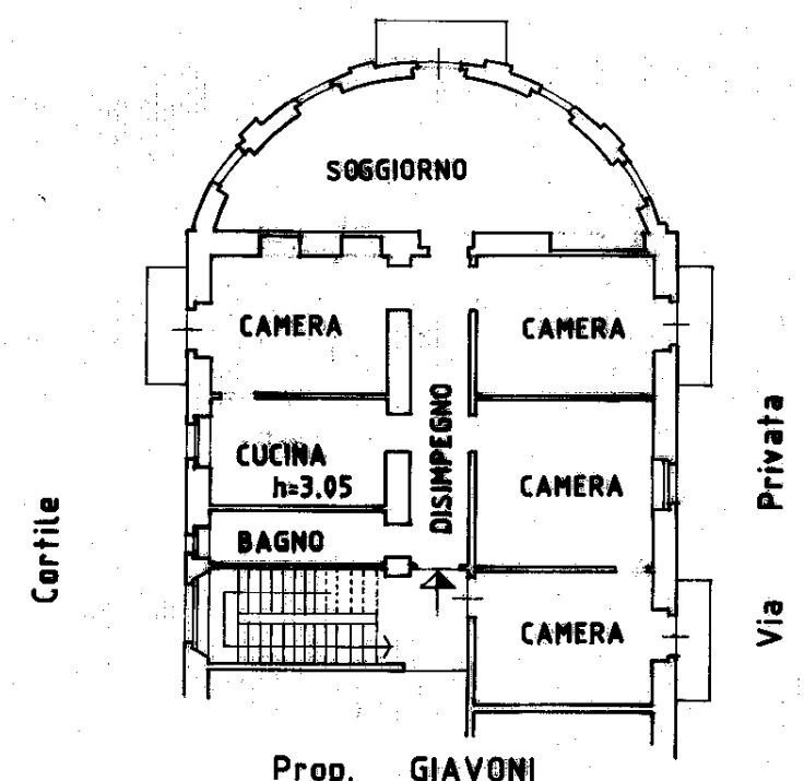Appartamento corso Costantino Nigra, 31, Ivrea - planimetria 1