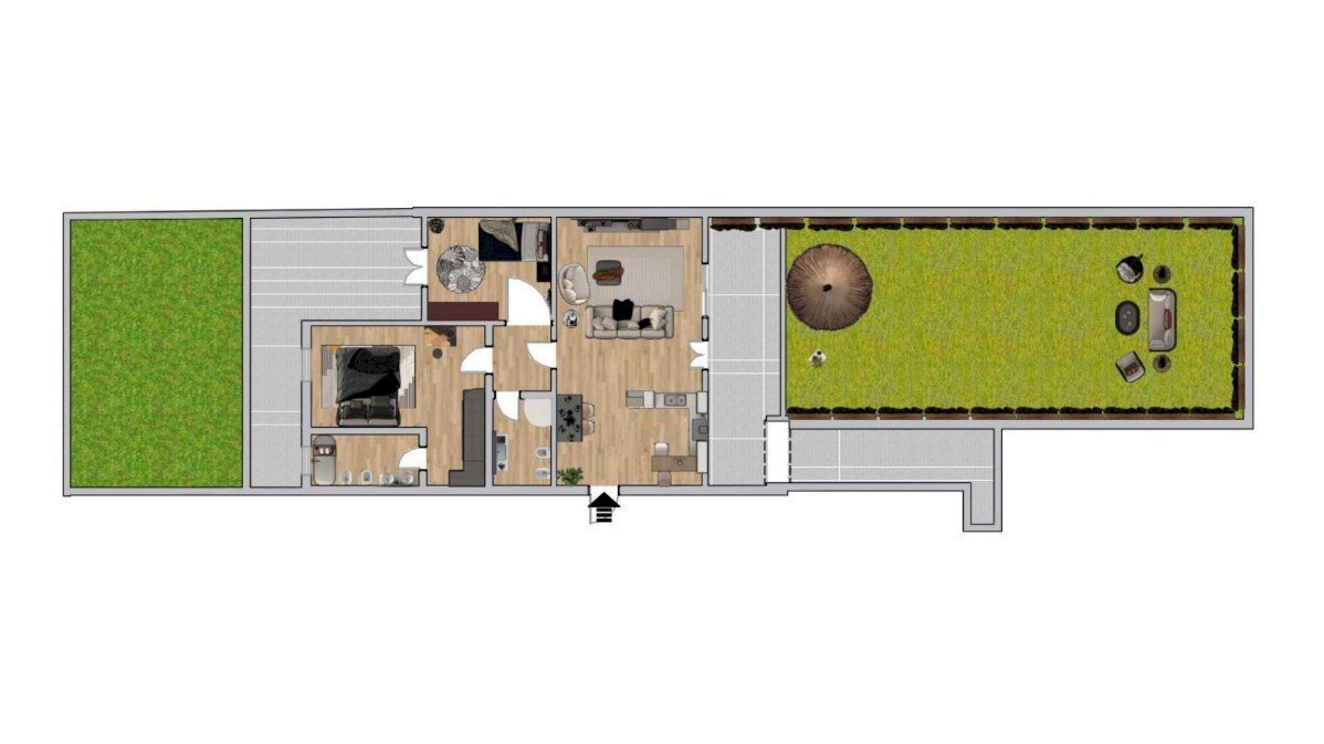 Appartamento Rimini - planimetria 1