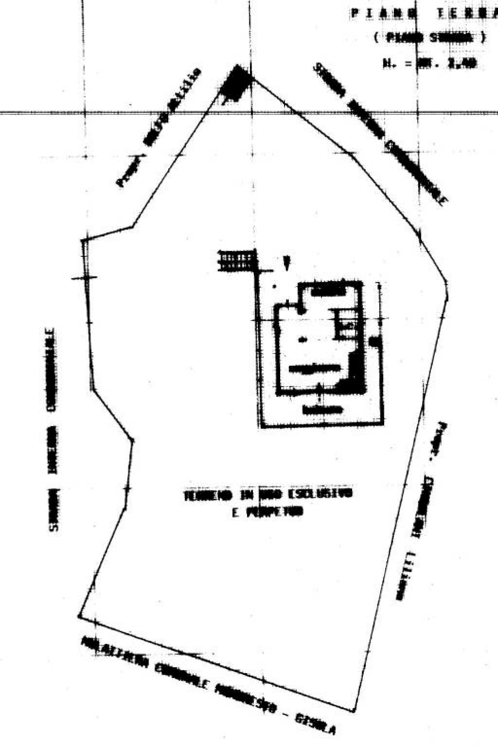 Casa indipendente Località Maleggia, Pessinetto - planimetria 1