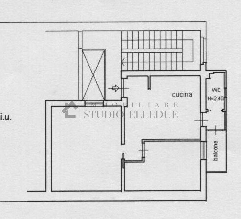 PLNM BOVIO 112.jpg - Bilocale VIA GIOVANNI BOVIO 112, Bari - planimetria 1