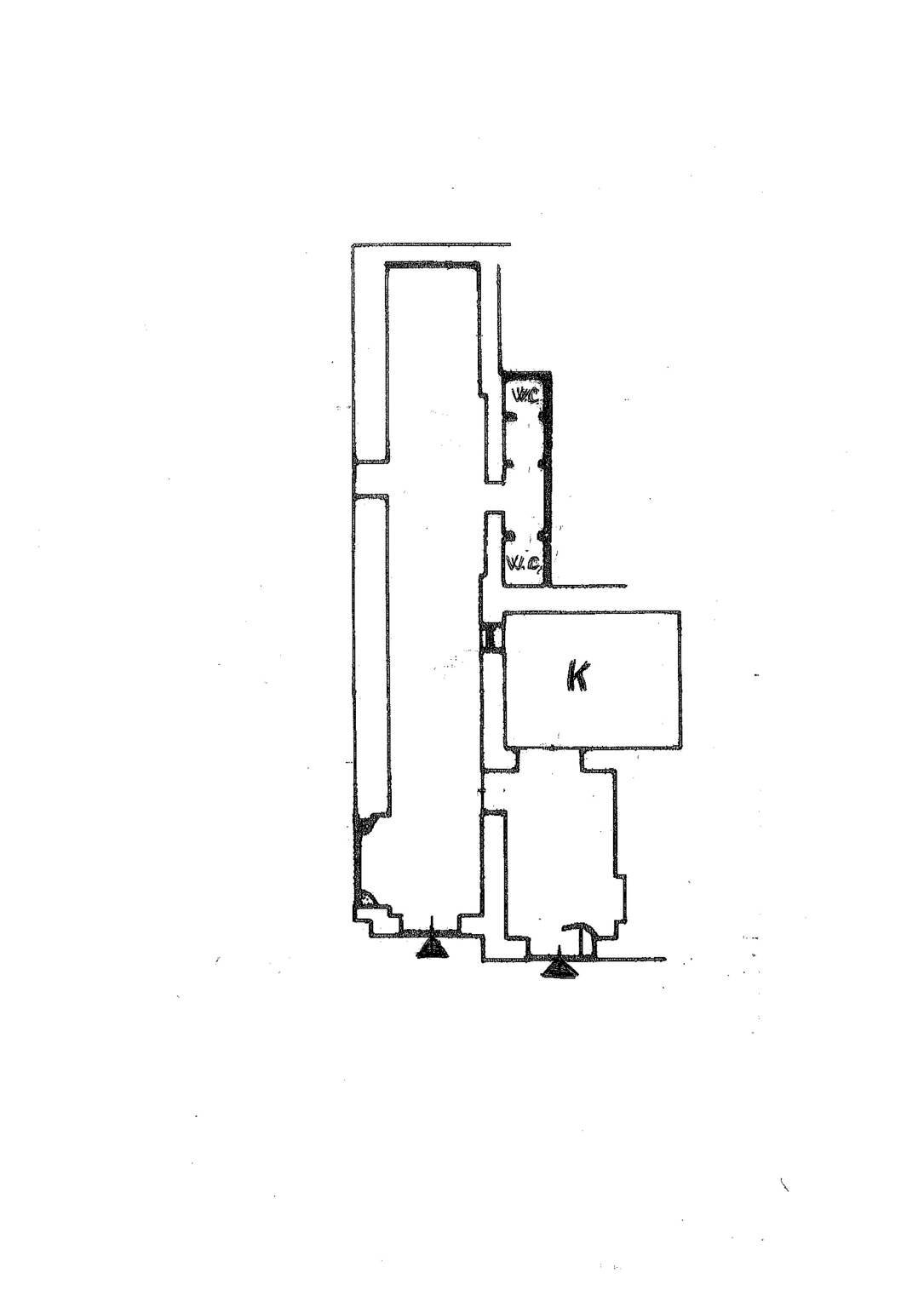 Ristorante via Aldo Casotti, Genova - planimetria 1