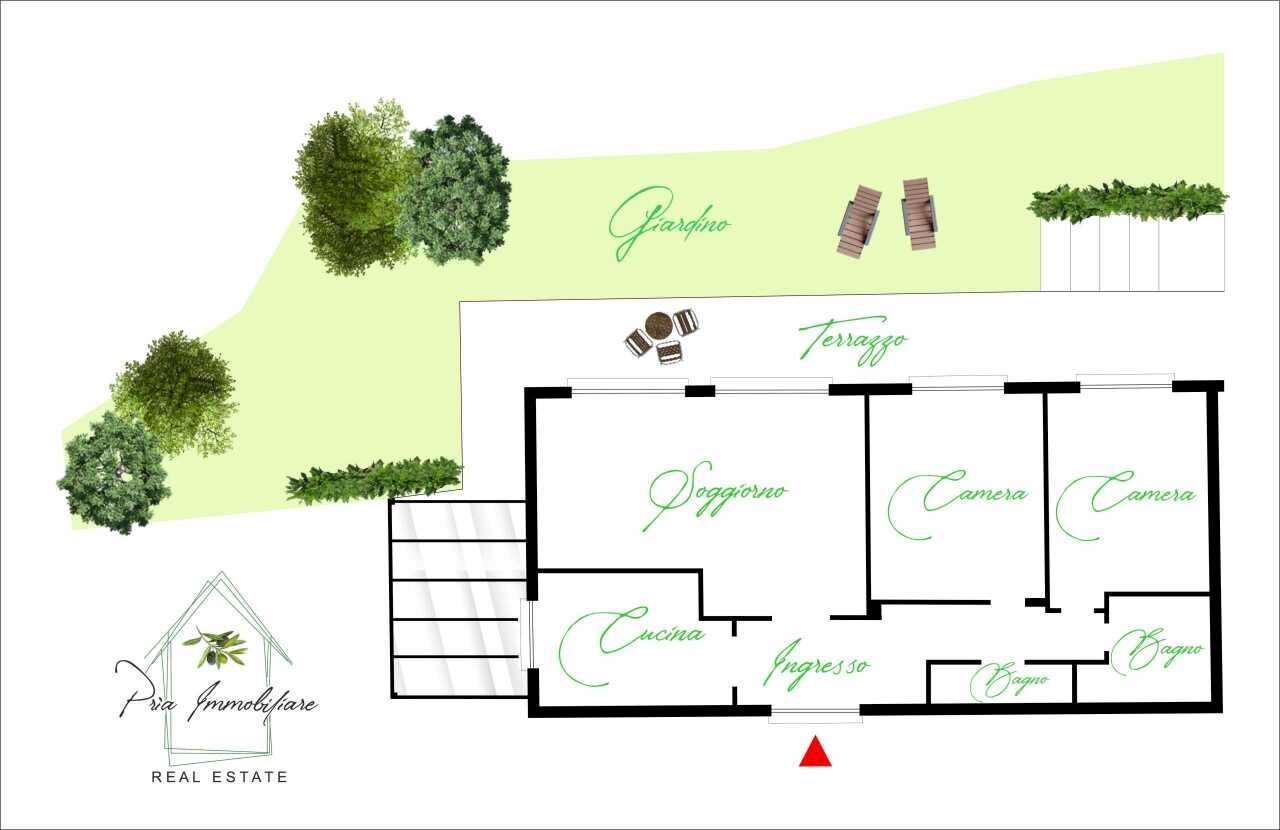 PLAN PASTORE.jpg - Appartamento Via Sotto la Croce 10H, Rapallo - planimetria 1