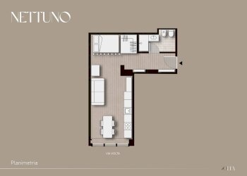 One-room apartment Via Alessandro Volta, Torino (neighborhood Centro) - photo 19