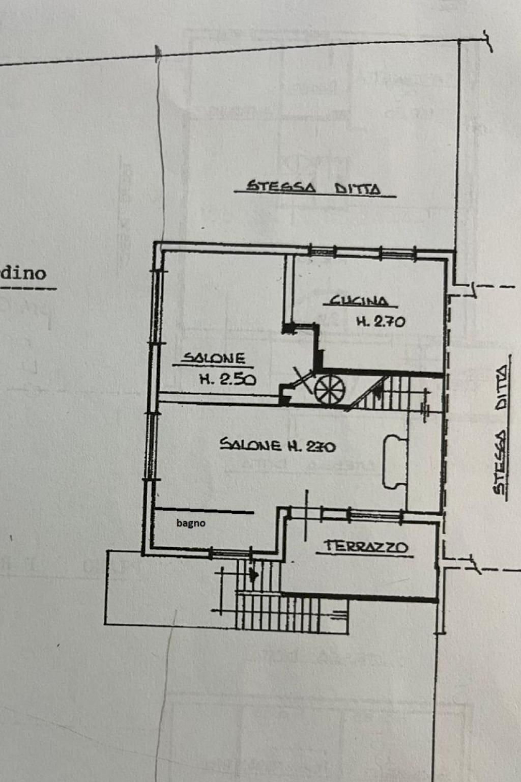 Villa a Schiera Villanova Mondovì - planimetria 1