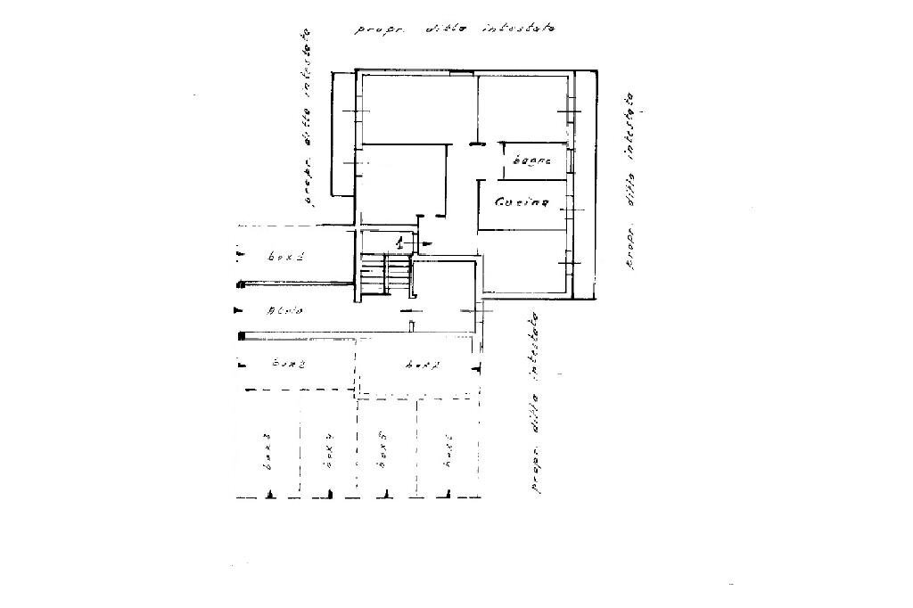 Four-room apartment Via Arenella, Deiva Marina - floor plans 1
