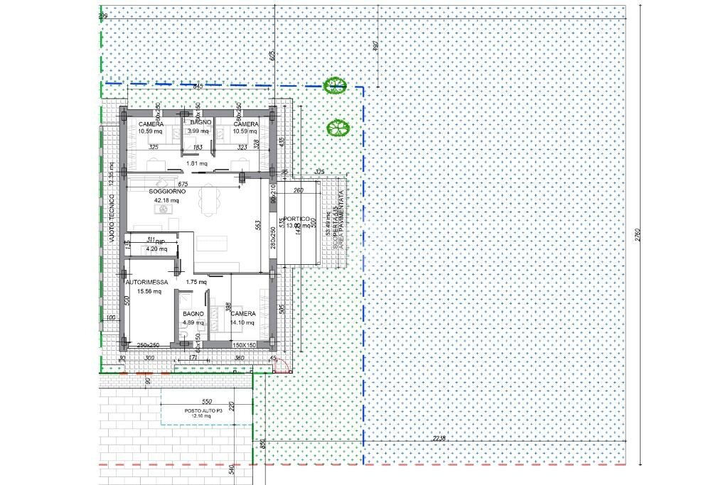 Villa Via F. Savioli, Castelfranco Emilia - planimetria 1