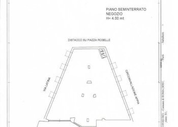 Planimetria - Shop Circonvallazione Appia, 107, Roma - photo 1