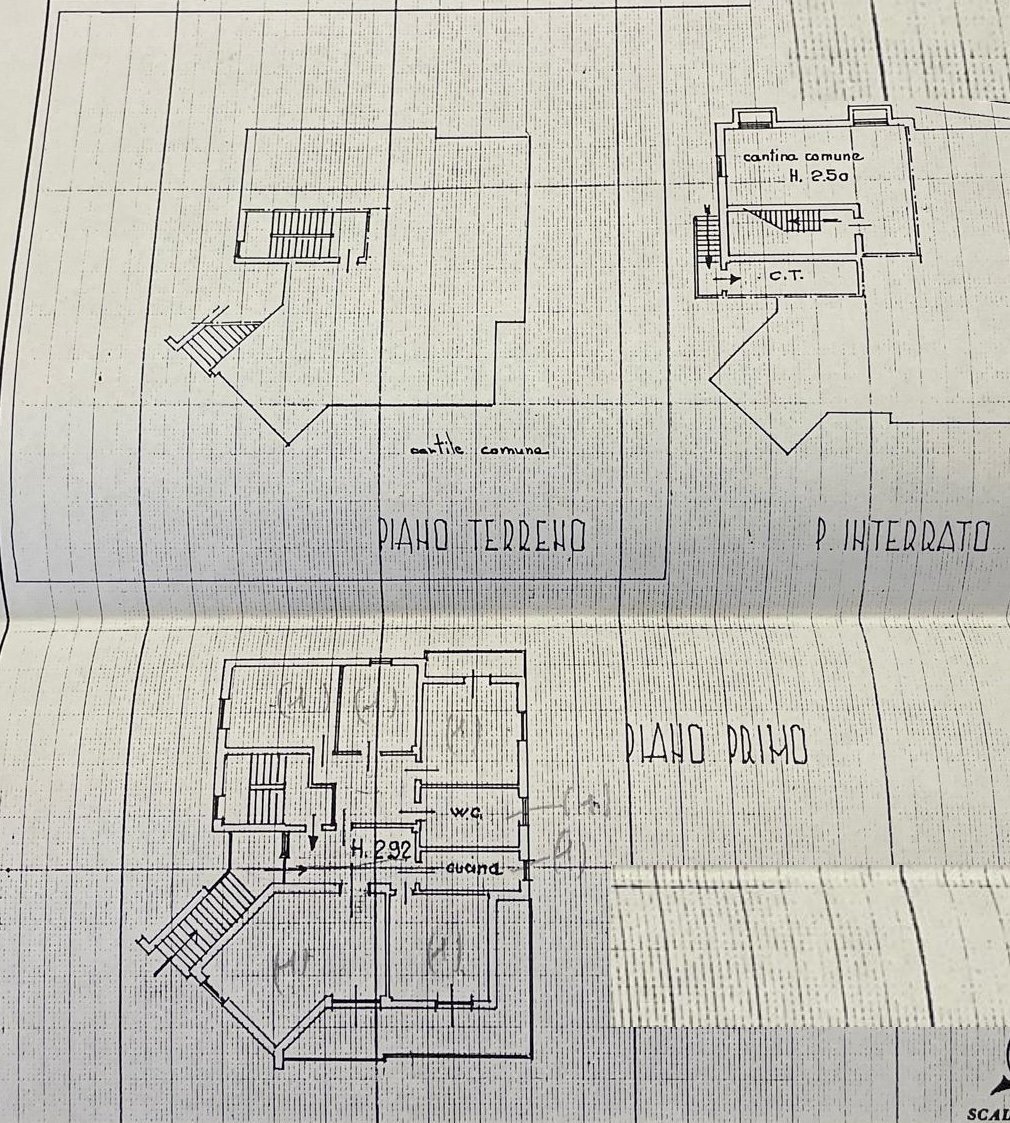 Villa via Aldo Moro, 14, Trescore Balneario - planimetria 1