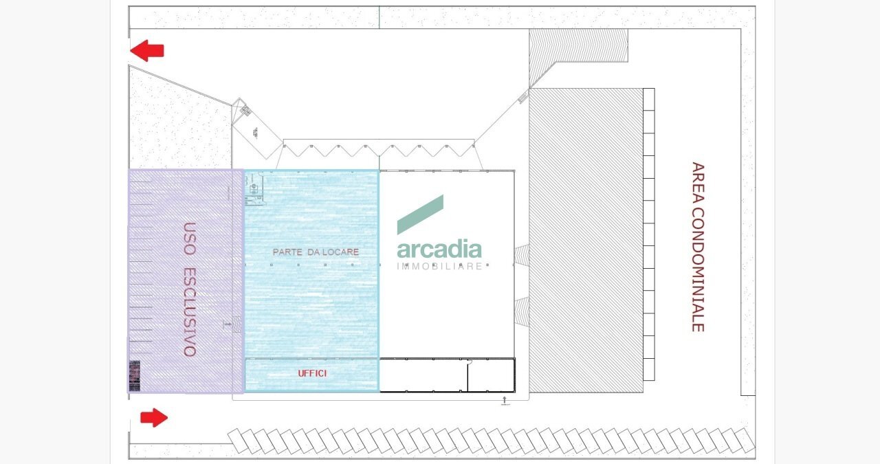 Planimetria - Locale Commerciale Viale Francesco de Blasio 46, Modugno - planimetria 1