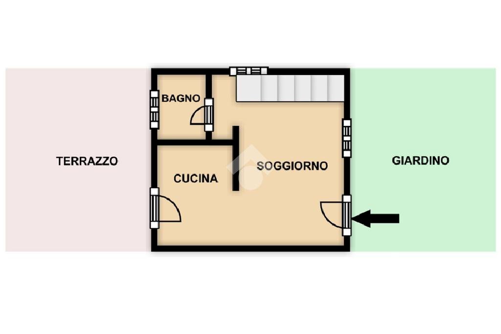 Villa a Schiera Via Coreallo, Spotorno - planimetria 1