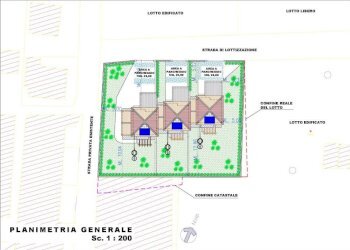 Planimetria - Terreno edificabile via Strada Statale 113 Est, Carini - foto 1
