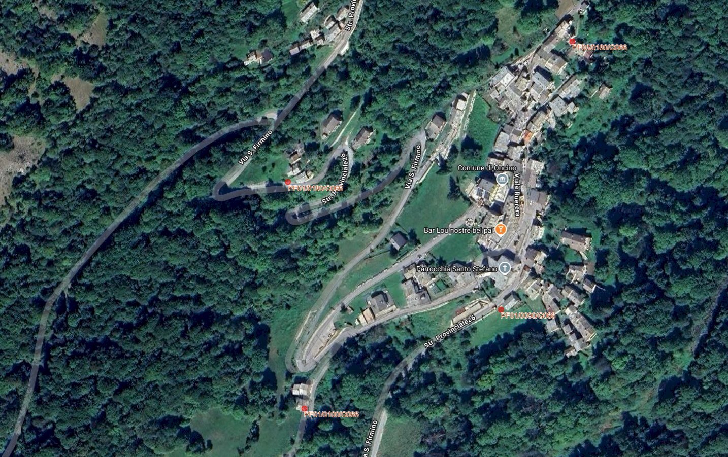 Rustico Viale Ruerera, 23, Oncino - planimetria 1