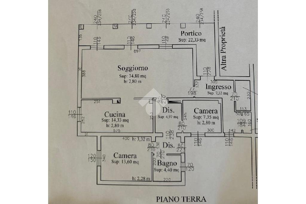 Three-room apartment Via Giovanni Laharnar, Casola Valsenio - floor plans 1