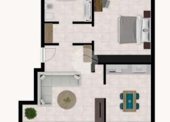 Two-room apartment Via Della Filanda, Sedriano - photo 19