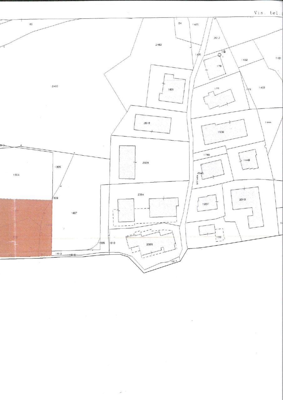 piantina terreno - Agricultural land Contrada Santo Stefano 80, Silvi - floor plans 1
