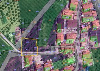 mappa dall\' alto confini.png - Agricultural land Contrada Santo Stefano 80, Silvi - photo 5